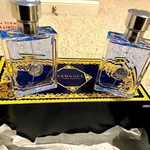 Versace Pour Homme (2 bottles)